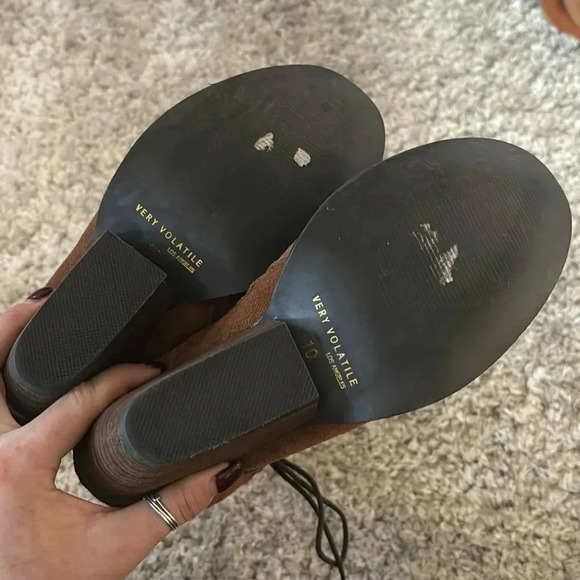 Very volatire bootie leather - Picture 4 of 6